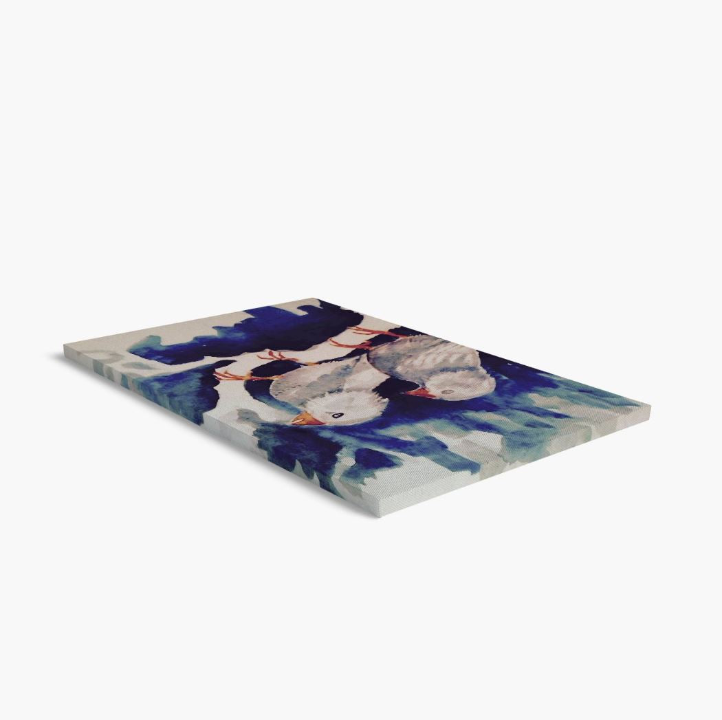 2 Birds Canvas Print