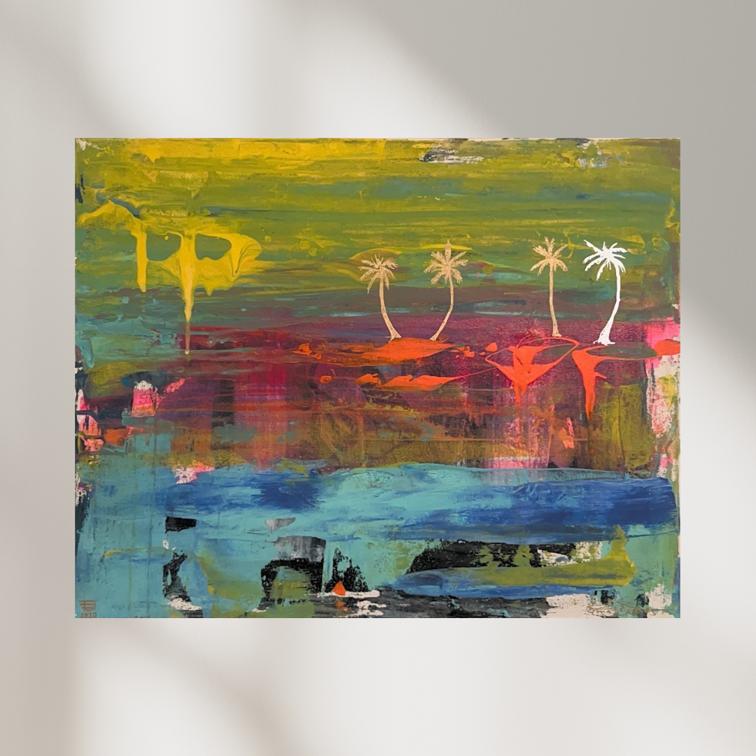 Palm Oasis #003