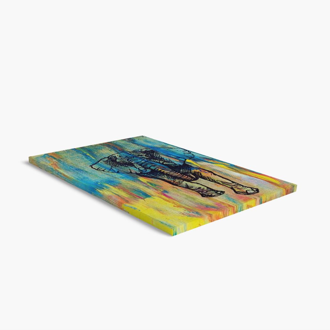 Dazed Elephant Canvas Print