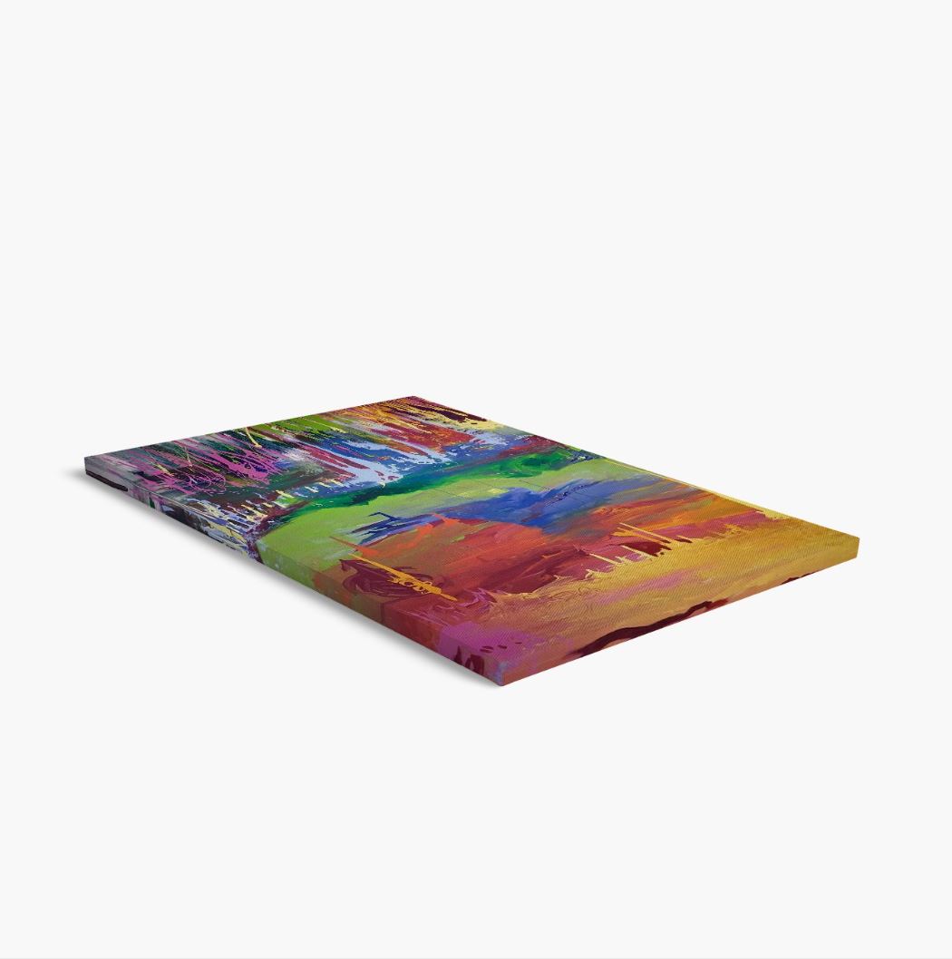 Abstract Landscape Canvas Print