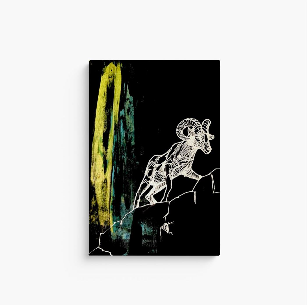 Sacrificial Ram Canvas Print