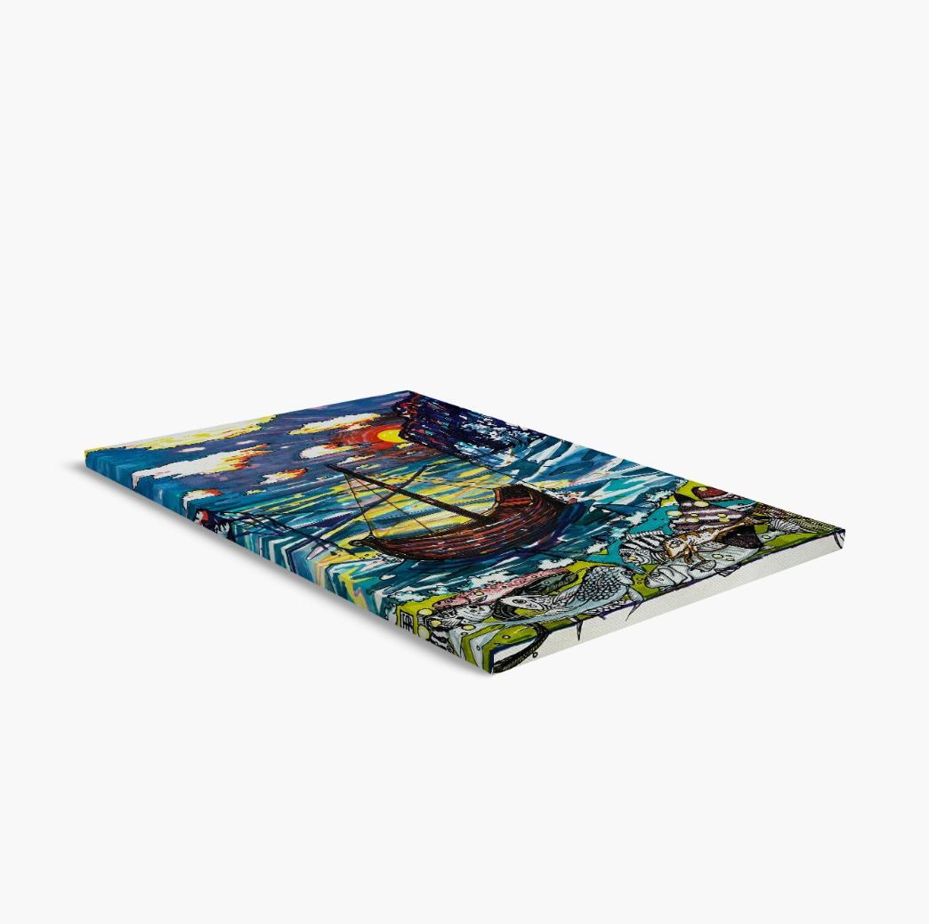 Under the Philippine Sea Canvas Print
