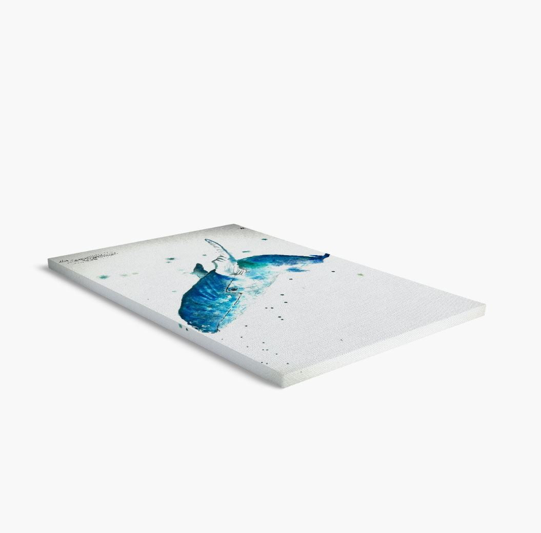 Deep Blue Sea Canvas Print
